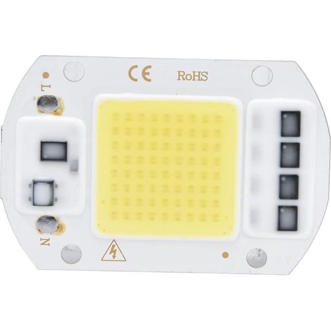 100W 220V Kaltweißer COB-LED-Chip - Hochleistungslichtquelle für Innen-/Außenbeleuchtung, Hochvolt-Energiesparlampe (6000-6500K) (1/4)
