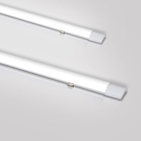 SWANEW luce LED Striscia di 120CM 36W 3060LM Lineal montato 4000k bianco neutro IP65 LED soffitto luce per le camere