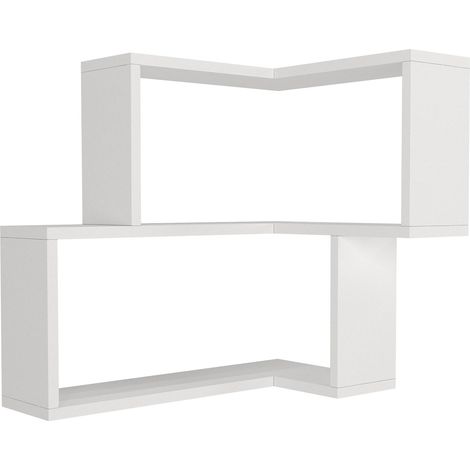 Estante de pared, estante de almacenamiento Shelf Blanco (1/5)