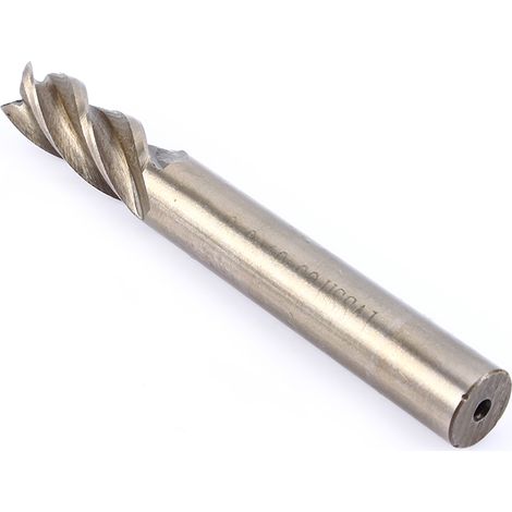 FBAwish - Fraise à quatre dents 8 mm x 8 mm x 19 mm x 63 mm