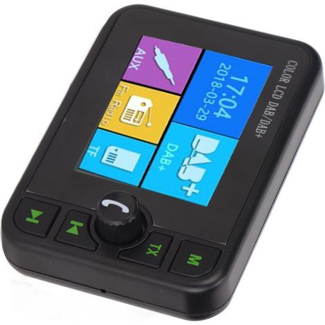 Autoradio numérique Bluetooth DAB+ FM avec écran LCD couleur 2,4 pouces (1/3)