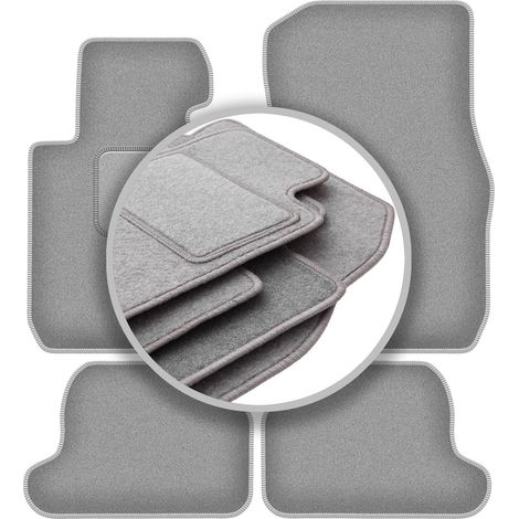 Alfombrillas grises para coche: BMW Serie 1 F23 descapotable (2011-2019) (1/5)