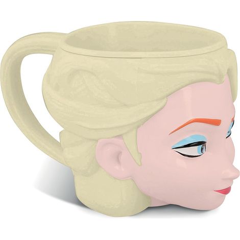 TATAWAY Disney Tazza per bambine Frozen con personaggio 3D Elsa 210 ml (1/4)