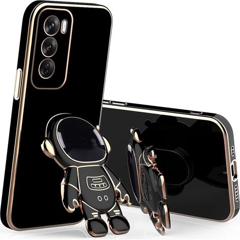 Étui pour Oppo Reno 12, Astronaute, noir (1/5)