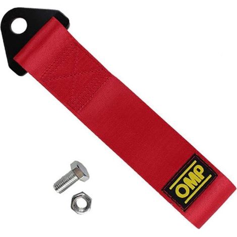 Sangle De Remorquage Corde De Voiture De Course Universal Sangle De Remorquage Sangle De Remorquage Bumper Trailer Cordes De Remorquage en Nylon De Haute Résistance pour Voitures(2 Tonnes) (1/4)
