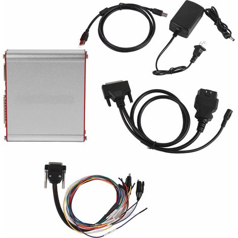 Pour le programmateur ECU PCMtuner V1.2.7, compatible avec 67 modules, outil de diagnostic automobile avec somme de contrôle, alimentation 100-240 V, prise US (1/5)