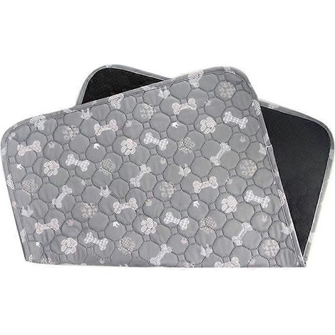 Tapis absorbant pour animaux de compagnie, tapis d'apprentissage de la propreté lavable pour chiens, couches pour chiens, pot (1/5)