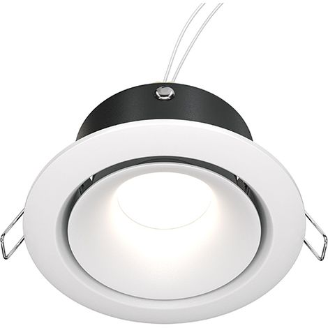 Faretto incasso Maytoni Yin bianco tondo GU10 1 luce (1/5)