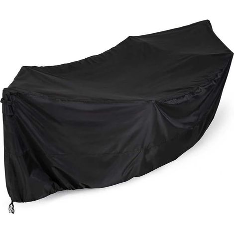 Housse de chaise œuf à suspendre pour terrasse, protection contre les intempéries, la poussière, la neige, le vent, pour balancelle d'extérieur, 381 x 150 x 79 cm (1/5)