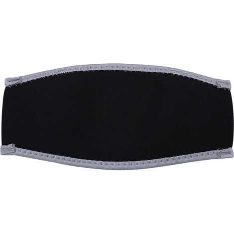 Bandeau extensible pour la plongée sous-marine et le snorkeling (noir et argenté) (1/3)