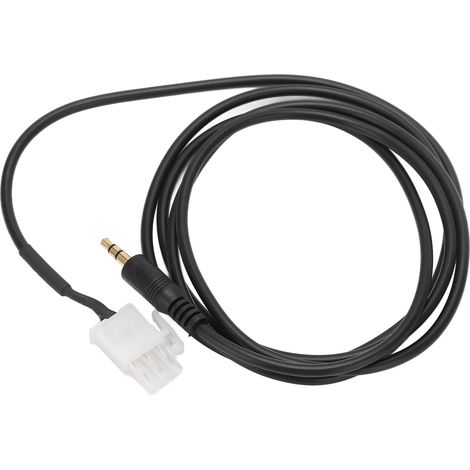 Câble auxiliaire pour moto, connecteur 3 broches vers 3,5 mm, remplacement pour Goldwing GL1800. (1/5)