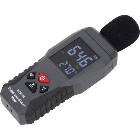 Sonomètre SMART SENSOR Sonomètre Enregistreur de Niveau Sonore Testeur du Bruit Sonomètre Audionumérique, Plage de Mesure 30-130dB (1/5)
