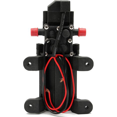 Insma – Pompe à eau auto-amorcante 12V 6A 72W – Débit 6L/min – Pression max 130psi – Pour chantiers humides et espaces confinés