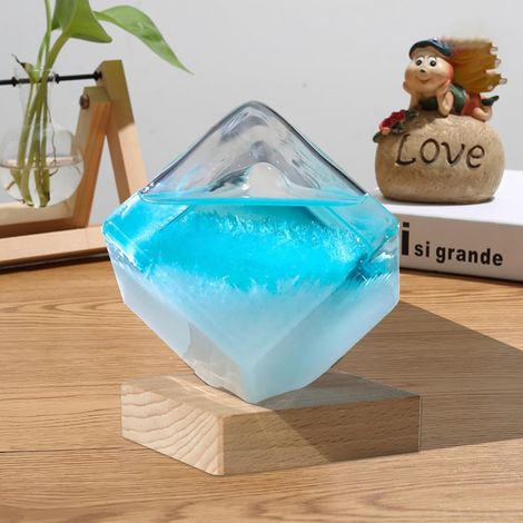 Bouteille météorologique, bouteille tempétueuse, cadeau d’anniversaire, cadeau de Saint-Valentin, article créatif et original, décoration insolite (1/4)
