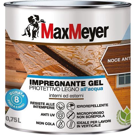 Impregnante Acqua Gel Noce Antico Litri 0,75 (1/5)