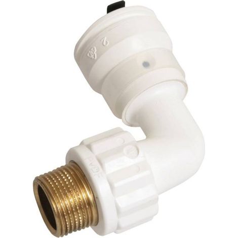 Aluverbund Steckfitting Henco Vision Übergangswinkel Außengewinde 90° 20 x 2 x 3/4 Zoll