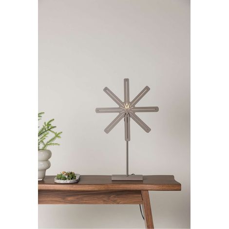 Säfsen étoile de Noël lampe de table mocca. (1/4)