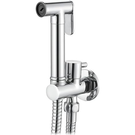 Douchette WC pour eau froide, chromée, G1/2,Pour l’hygiène intime quotidienne