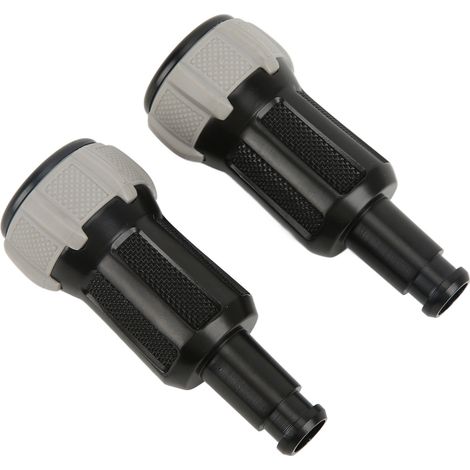 vis de réglage pour accoudoirs de siège, en alliage, compatibles avec Land Rover Discovery 5 LR5 17-19, cache en caoutchouc gris (1/5)
