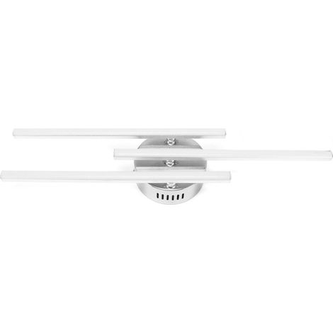 Plafonnier moderne à 3 bandes LED pour salon, chambre, restaurant, lumière chaude, AC85-265V (1/5)