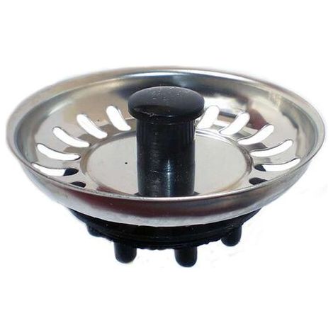 LLAVISAN L202503 Tapón fregadero Con Goma Cromo - ref: L202503