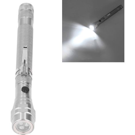 [Tragbare LED-Magnetklemme] + Rotorama + FlexiPick Pro + [360° drehbares, ausziehbares Aluminium] (1/5)