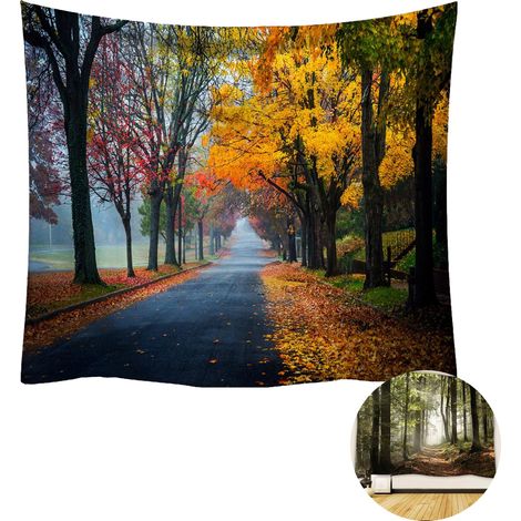 Tapestry Mur - 200 x 150 cm - Fibre Polyester - Décoration Murale Salon Chambre - 1 Pièce (1/5)