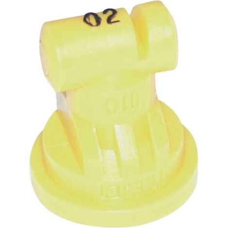 Boquilla chorro gran 谩ngulo TT 110掳 02 amarillo pl谩stico TeeJet TEEJET TT11002VP