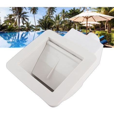 Skimmer de piscine hors-sol – Système de débordement 1.5 pouces – Installation rapide – Plastique résistant à l'érosion – Filtre intégré (1/4)
