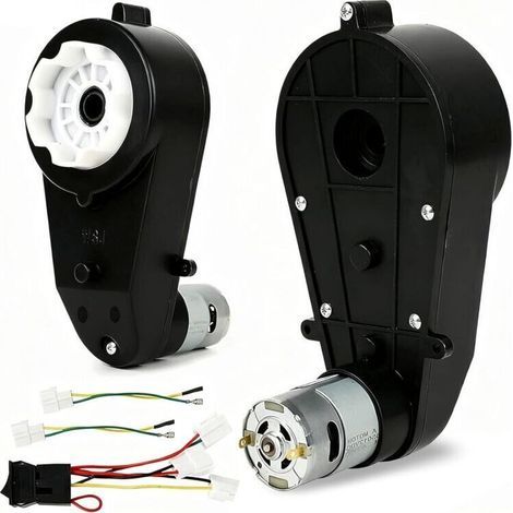 2 Elektromotoren, 12 V 18 A 160 W 40000 U/min RS550 Elektromotor für Kinderautos, Elektromotor-Ersatzteile (1/5)