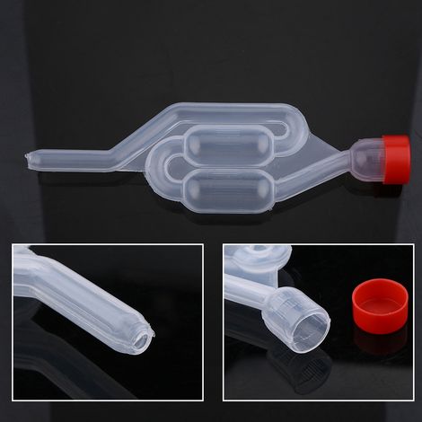 Clapet anti-retour d'échappement unidirectionnel en plastique, vanne étanche à l'eau pour la fermentation du vin maison (1/4)