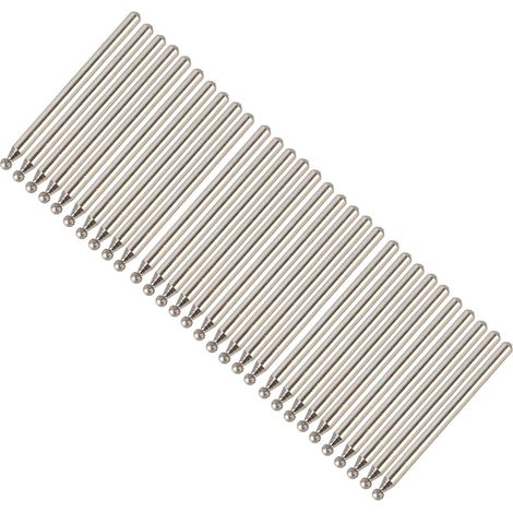 Lntyq Lot de 30 forets à fraiser en verre Diamant Outil rotatif 2,5 mm