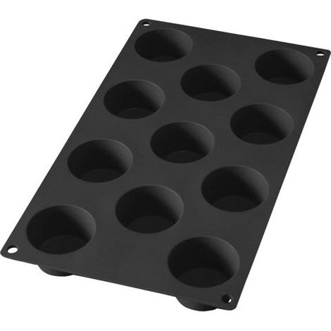 Lékué - Moule 11 mini muffins gourmet noir (1/4)