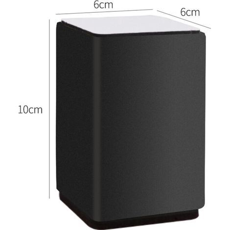 100 mm hohe Möbelfüße aus Stahl, stabile Bett- und Tischbeine, 4er-Set Möbelfüße für Sofas (1/4)