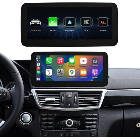 10,25" Écran pour W212 (2009-2012) avec NTG4.0 System, HD Autoradio Tactile Linux, sans Fil (1/5)