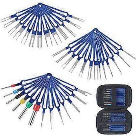 Kit d'outils de retrait de bornes 39 pièces - pour voitures et la plupart des bornes de connecteurs (1/5)
