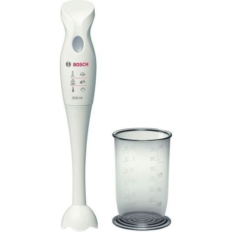 4 en 1 Mixeur Plongeant, 1000W Mixeur Plongeur Multifonction, 5vitesse Réglable, Hachoir De 500ml Et Verre Doseur 700ml Sans BPA