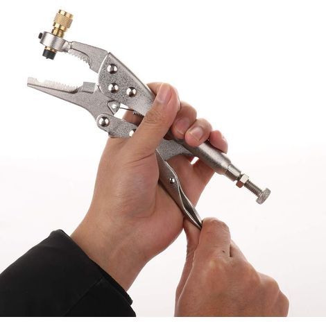 1/4in SAE AC Refrigerant Clamp Locking Tool for (1/5)