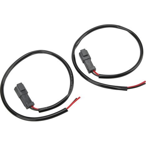 Connecteur Étanche 2 Pôles pour Applications Industrielles, Automobiles et Vélos - Câble Haute Tension 750V