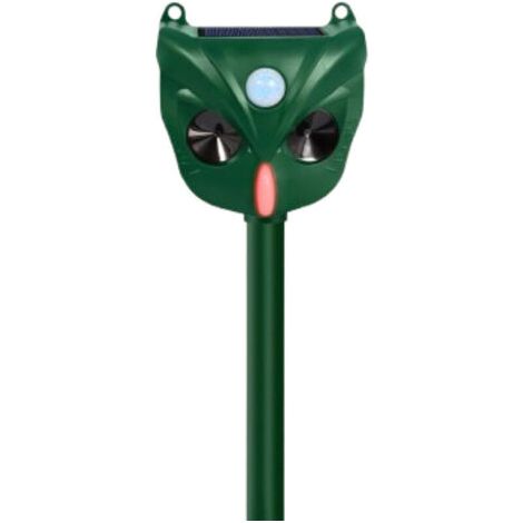Repulsif Chat Exterieur Interieur, Répulsif Chat Ultrason à Energie Solaire, attendu Répulsif Chat Répulsif avec Détecteur de Mouvement pour Anti Chats Chiens Souris Ratons (1/5)