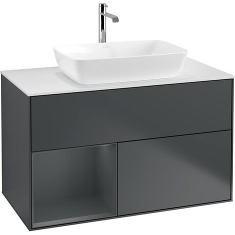 Villeroy & Boch G771HGHG Meuble sous-lavabo Finion G77 (1/2)