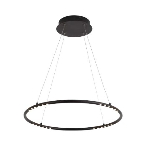 OptiQ Round - lámpara anular LED moderna de 60 cm (1/5)