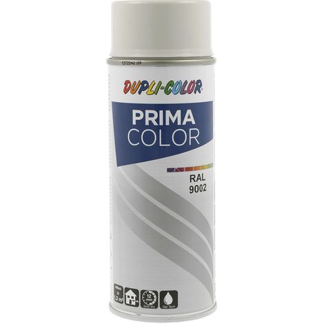 Dupli Color Prima Lackspray, Sprühlack 400ml, grauweiß glänzend RAL 9002