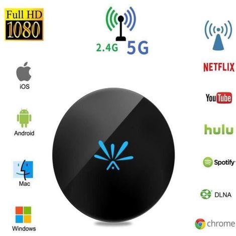Projecteur - Sans Fil - Compatible HDMI - Support Netflix et YouTube - Portable - Plug and Play (1/3)