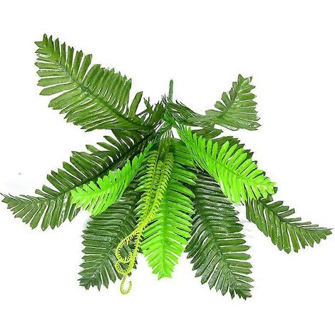 12/18/24 - Décoration d'intérieur - Fausses feuilles - Plantes vertes artificielles - Feuilles de palmier tropicales en plastique