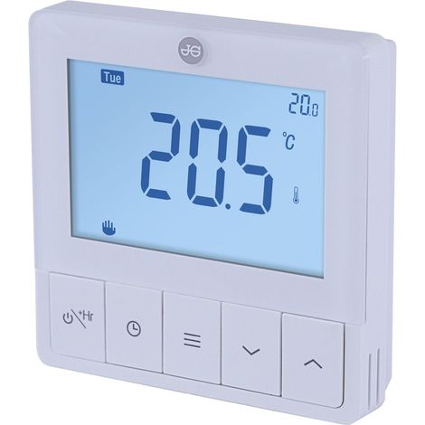 John Guest Speedfit Under Floor Heating Battery Rf Programmable Stat - White JGSTATRF4BW