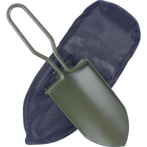 Pelle de jardin acier inoxydable pliable pour camping