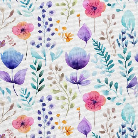 Tela decorativa para exteriores Oxford - Flores - DX2425 (1/5)