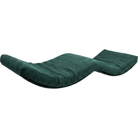 Estante metálico para gatos, doble arco, color verde botella. (1/5)
