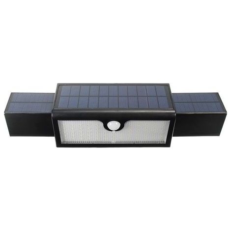 Außenwandleuchte, LED-Solarwandleuchten, wasserdichte Gartenbeleuchtung (1/3)
